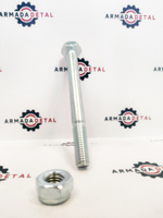 Болт с гайкой фиксации нижнего пальца опоры аутригера (M10x100 мм) | 1315/3420Z | Аналог