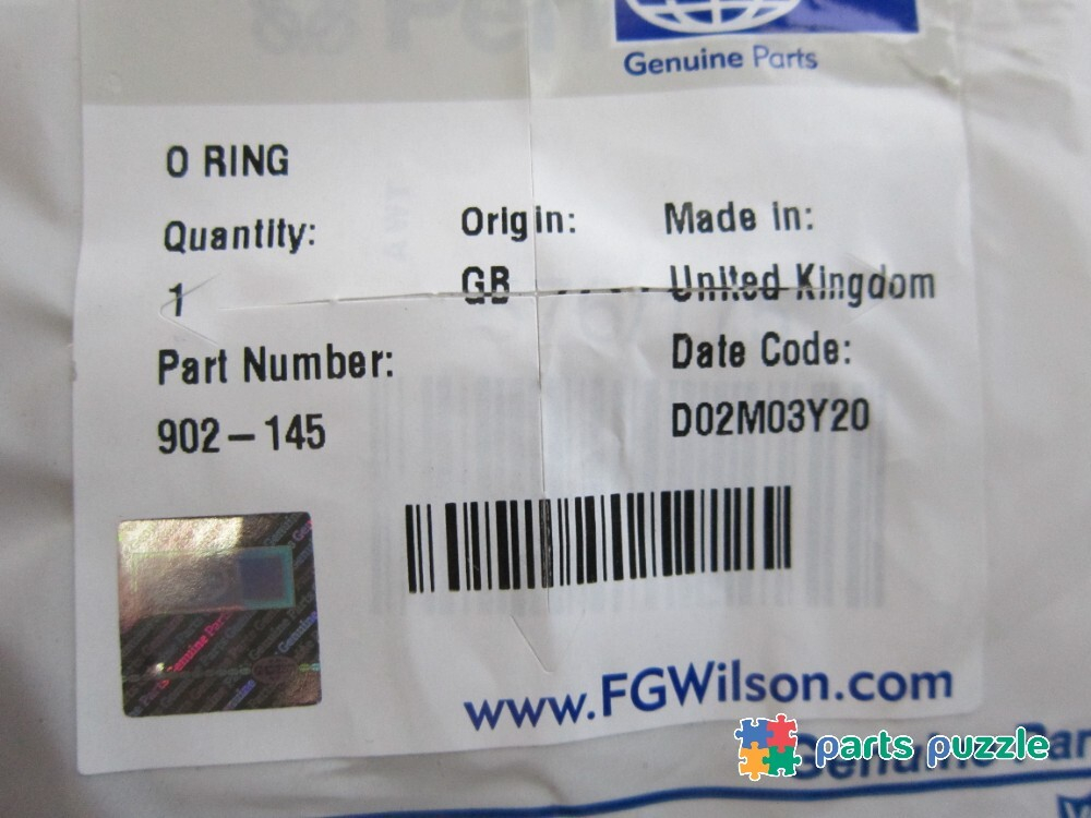 Кольцо уплотнительное масляной системы / SEAL АРТ: 902-145