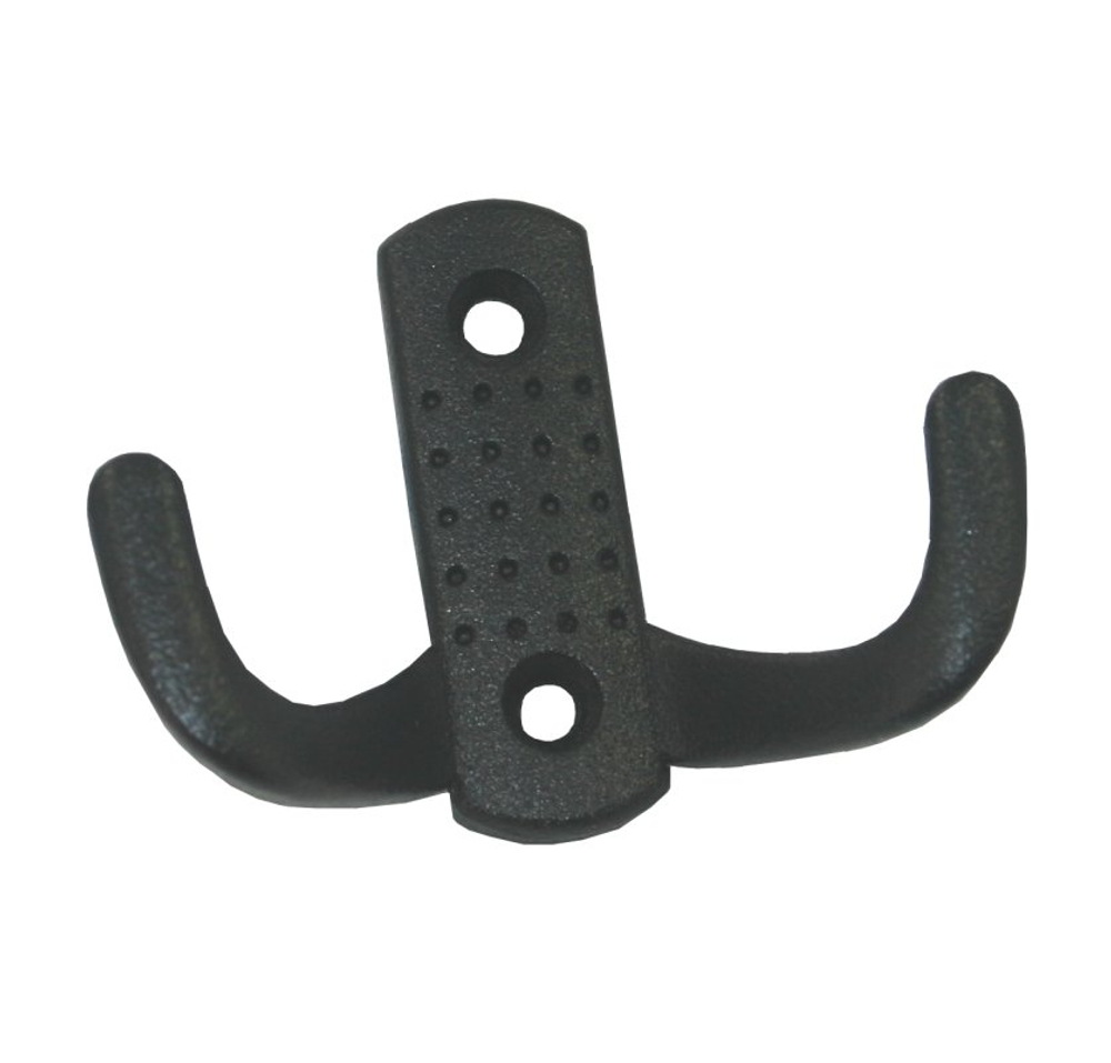 Вешалка-крючок №10 черный (100шт/уп)