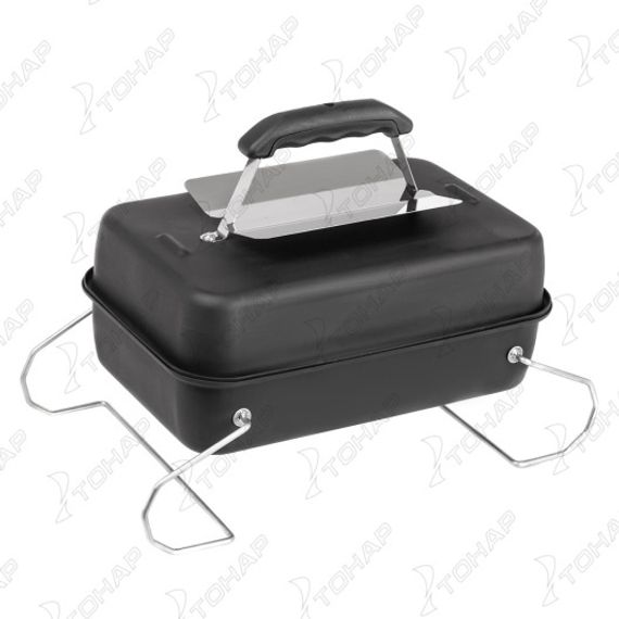 Коптильня с фиксаторами крышки, ст.1мм, термостойкое покрытие (T-HS-KP-02M) Helios (произв-во Тонар)