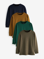 Толстовка для мальчика Next A90-968, 4 шт., Хаки, Горчичный, Синий