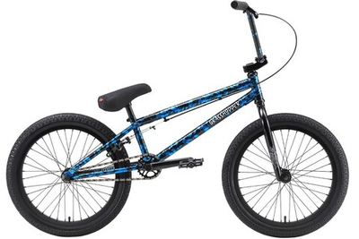 Велосипед BMX Tech Team Grasshopper 20" 2022 сине-черный