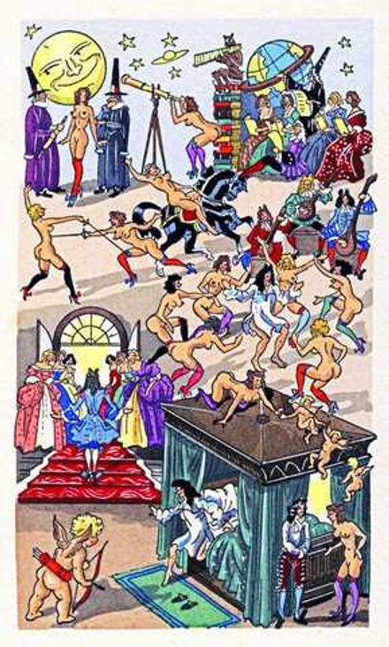 Jean Gradassi (1907-1989) - эротическое искусство французского художника