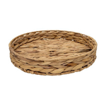 Поднос круглый "Золотистый колос", Д285 Ш285 В45, песочный Shan-02