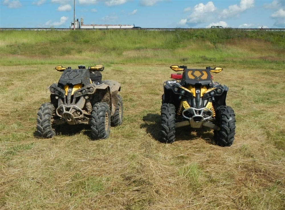 Алюминиевый комплект выноса радиатора Litpro Can-Am Renegate