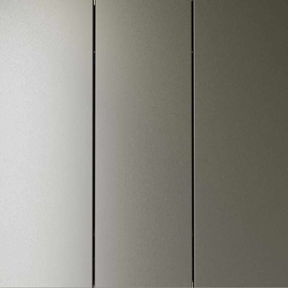 Выключатель трехклавишный без рамки Voltum S70 VLS030104