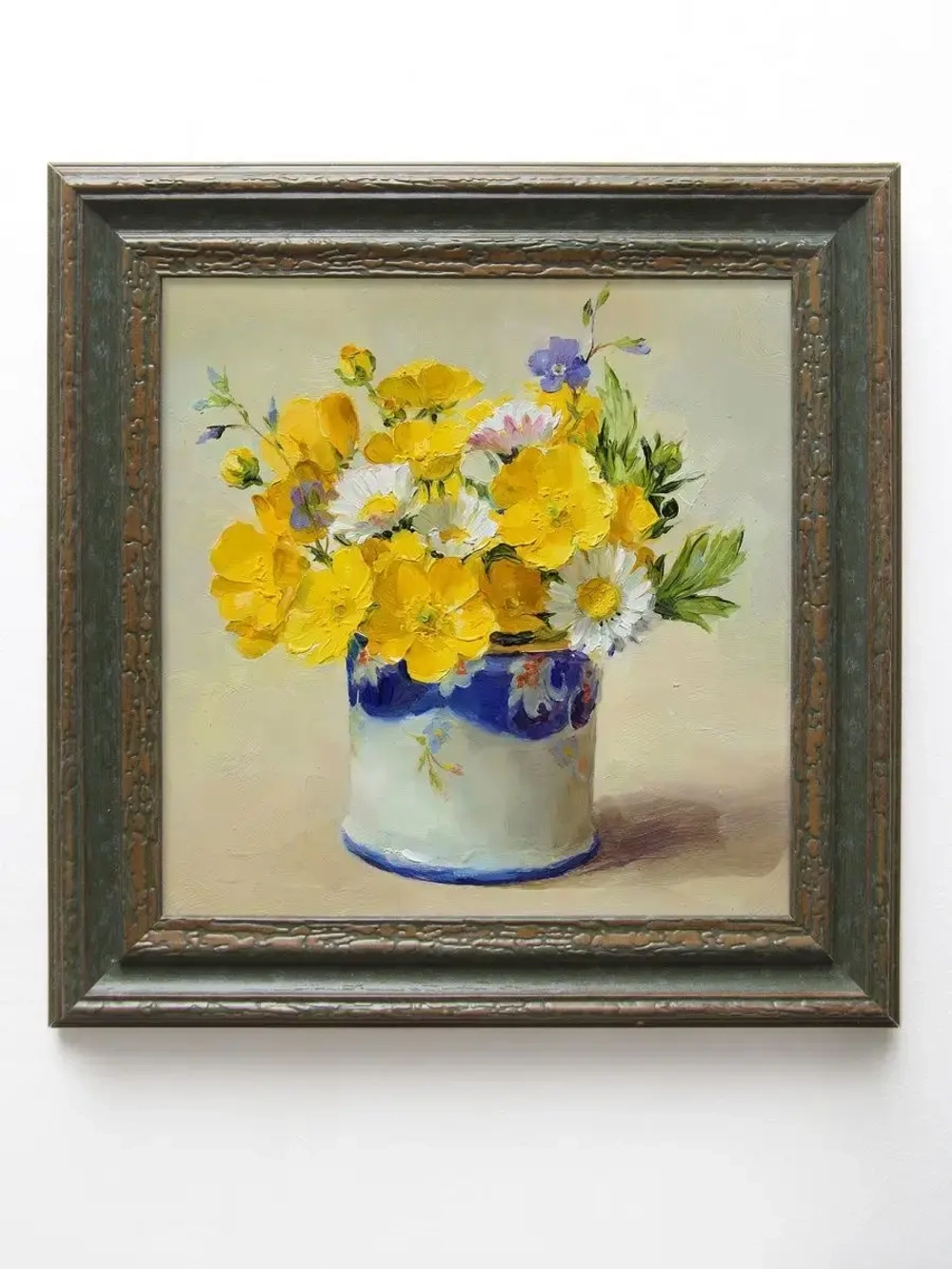 Картина на стену интерьерная на холсте 26х26 см