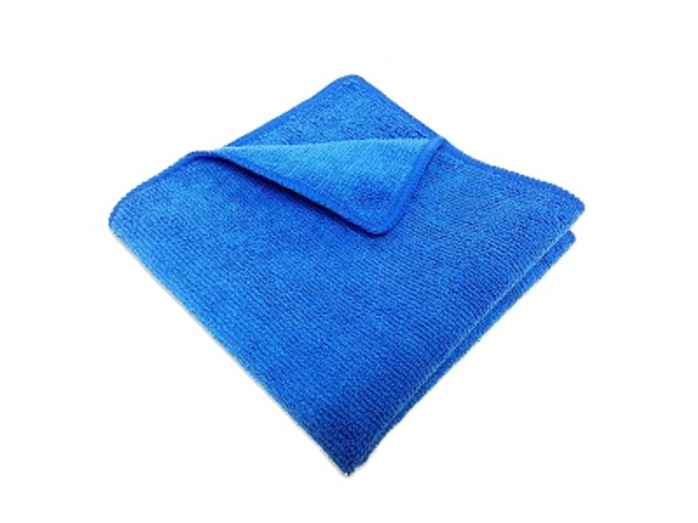 Салфетка микрофибра 220г/м 30*30 синяя