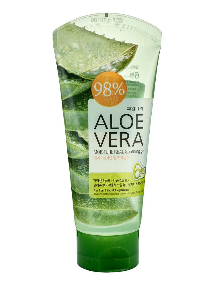 Гель для тела успокаивающий KWAILNARA Aloe Vera Moisture Real Soothing Gel 150g