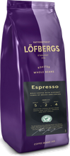 Кофе в зернах Lofbergs Espresso 1 кг, 2 шт