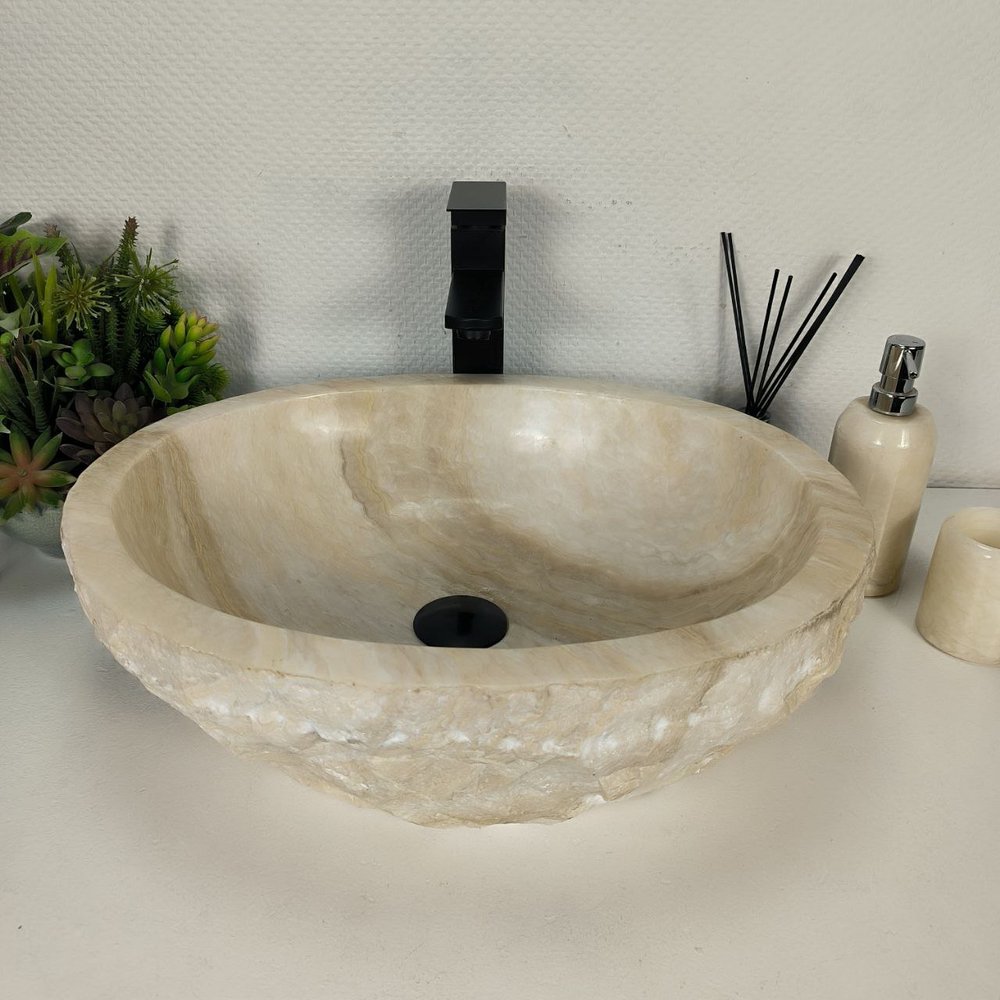 Раковина из оникса Erozy White EO-64302 51*41*15 0213