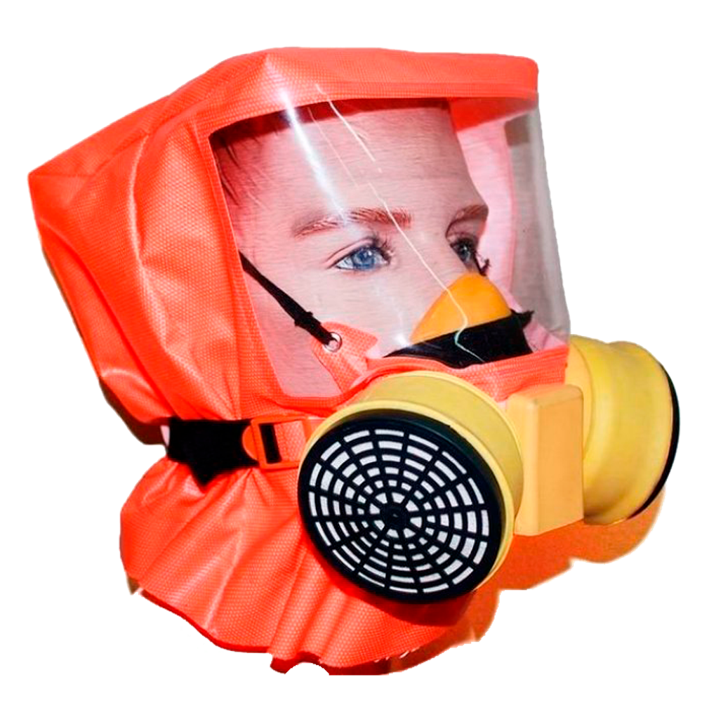 Самоспасатель фильтрующий "Шанс-Е" полумаска (усиленная модель с фильтрами ФСЭ-С)