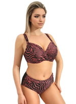 Раздельный купальник Classic Fab (Размер: E/XL) (Цвет: терракотовый)