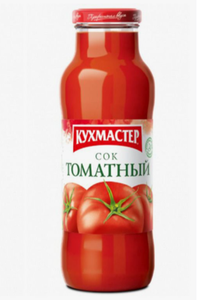 СОК КУХМАСТЕР ТОМАТНЫЙ С МЯКОТЬЮ 0.68Л