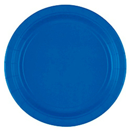 Тарелка-Bright-Royal-Blue-17см-8шт