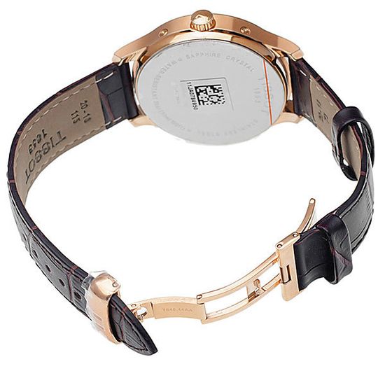 Мужские швейцарские часы Tissot T063.637.36.037.00 Tradition Perpetual Calendar