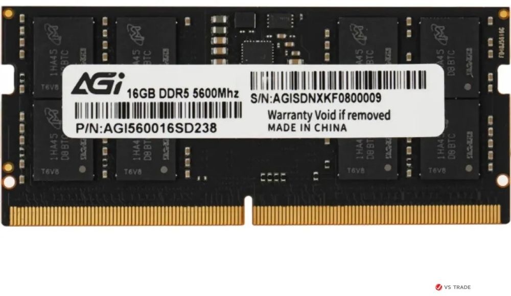 Оперативная память AGI AGI560016SD238	 16 Гб