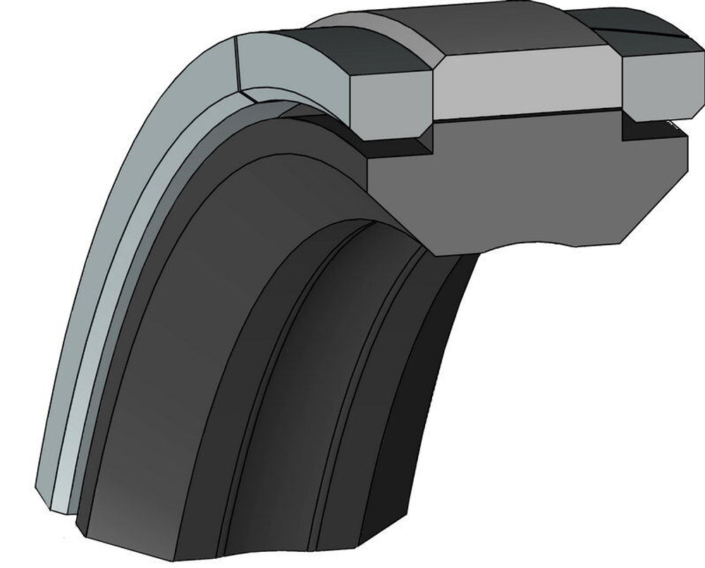 A114 140-123 Поршневое уплотнение 140-123-16