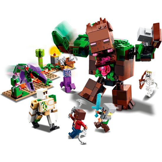 Конструктор Lari «Мерзость из джунглей» арт. 60075 (Minecraft 21176) , 501 деталь