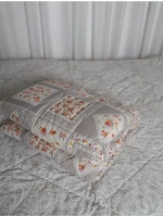 Одеяло утепленное зимнее лен хлопок евро макси 220х240