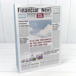 Пакет подарочный 32х45х11см Фигуры и узоры (Микс)