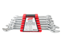 Набор ключей рожковых 8-21мм двухсторонних 6 предметов в кейсе JTC