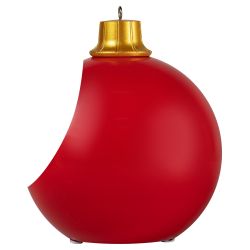 Светодиодная новогодняя фигура ЭРА EFIS-S03 композиция Шар красный мультиколор 3*АА 15*15*17 см