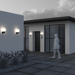 Уличный настенный светильник Outdoor O598WL-01B