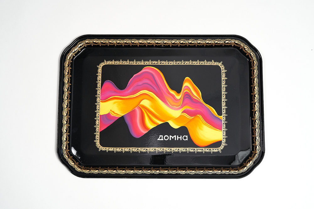 Тагильский поднос "Домна"