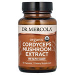 Dr. Mercola, органический экстракт грибов кордицепс, 30 капсул
