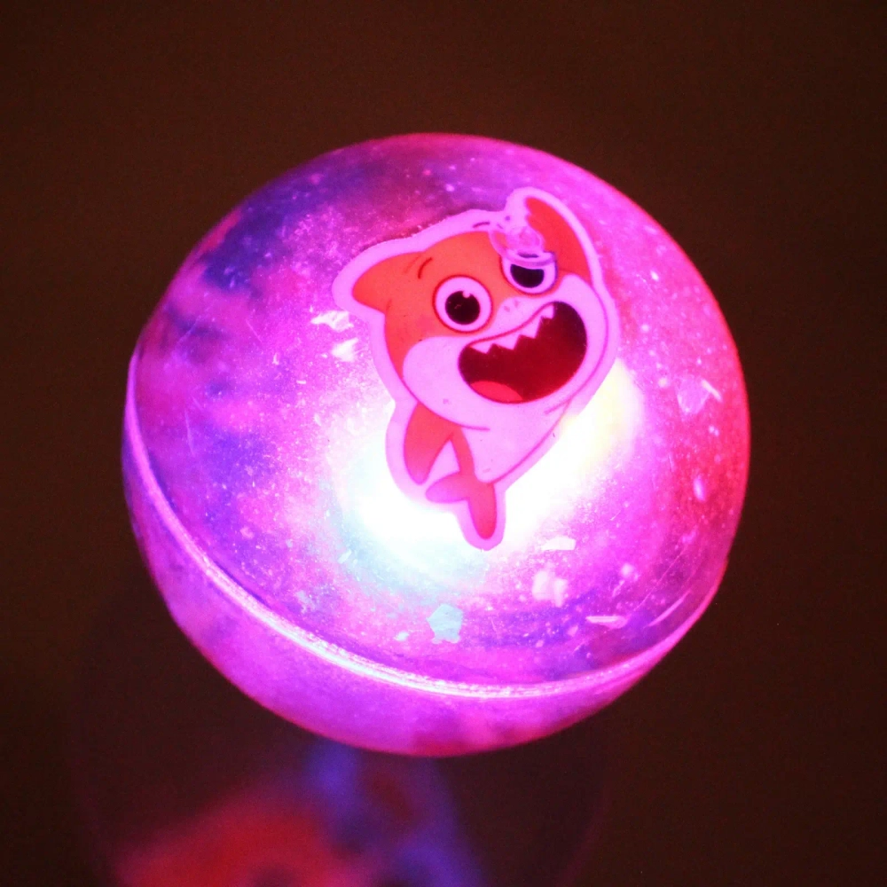 Мяч 6,5 см «Морские жители» (попрыгун с водой и подсветкой) СТИКЕР НА ВЛОЖЕНИЕ