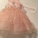 5204 BH Платье-пачка с жемчужинками на юбке "Lace Pearl Tutu PINK"