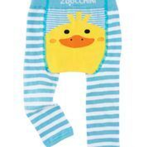 Набор легинсов с носками для малышей Zoocchini Утёнок Паддлз (6-12 м)