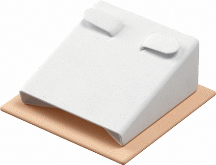 Подставка для серег/наклонная/2 язычка/основание