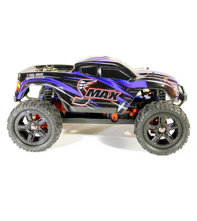 Радиоуправляемый монстр Remo Hobby SMAX UPGRADE (синий) 4WD 2.4G 1/16 RTR