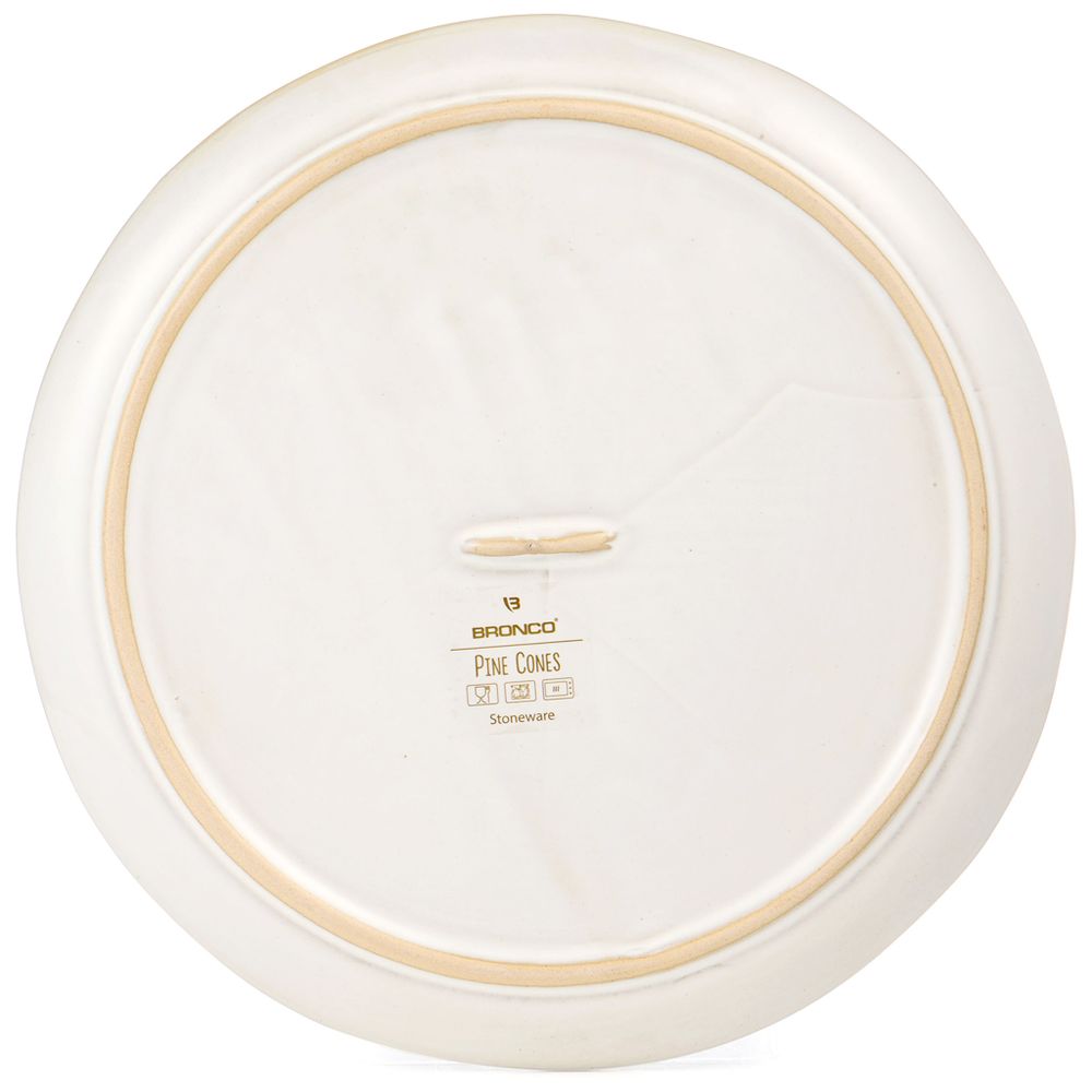 НАБОР ТАРЕЛОК ОБЕДЕННЫХ КОЛЛЕКЦИЯ "PINE CONES", 2 ШТ. / 25*25*2,3 СМ