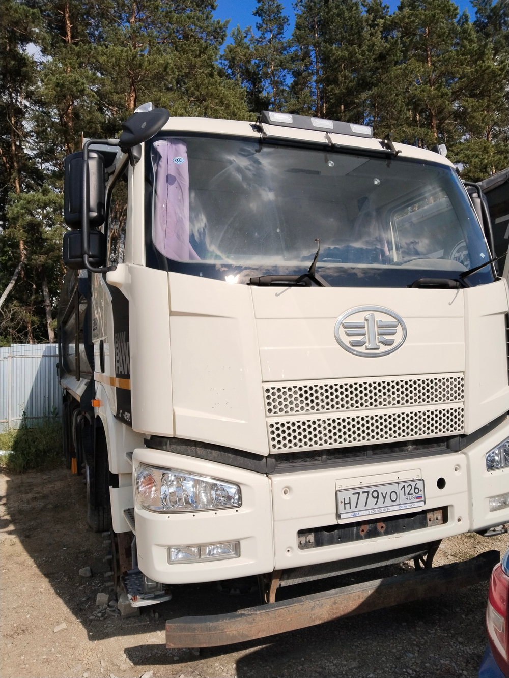 FAW J6 8x4 Самосвал СА3310Р66K24T4E5 (Дизельный, 11,1 л, 420 л.с., МТ)