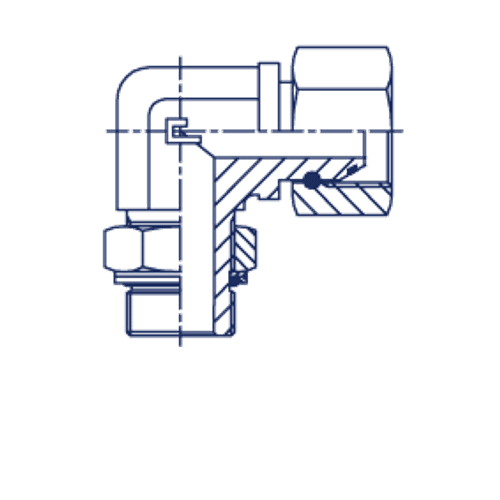 Соединение FRN90 BSP 1.1/2 - BSP 1.1/4