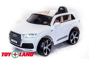 Детский электромобиль Toyland Audi Q7 высокая дверь белый фото №1