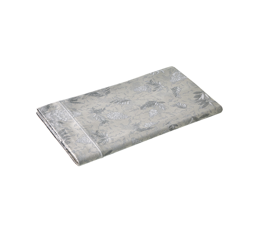 Постельное белье 2 спальное евро Blanc des Vosges Lupins Argente