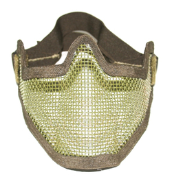 Маска защитная нижней части лица Tacgear Netting сетчатая, Desert