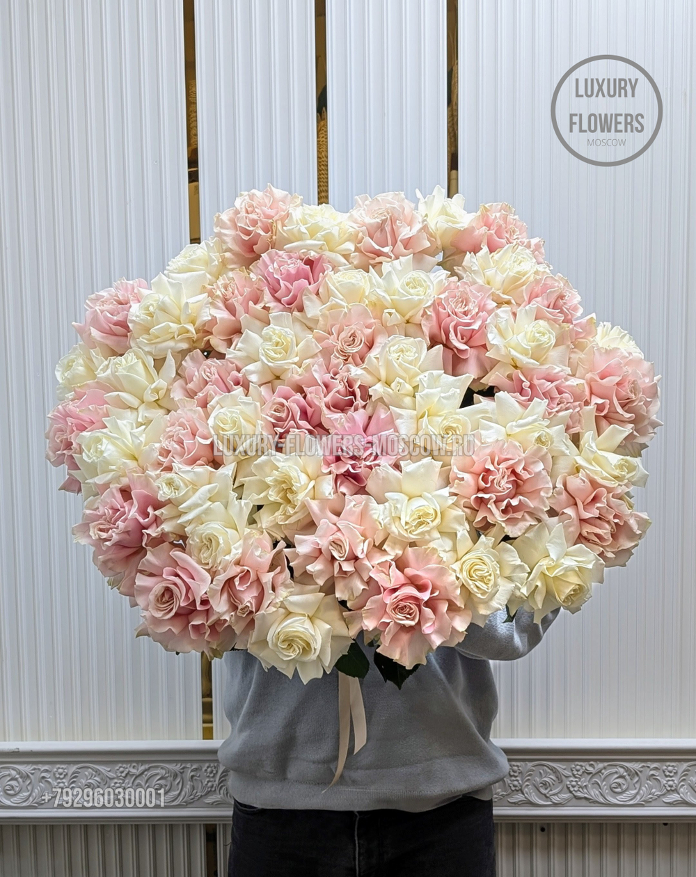 51 французская роза  pinky fog