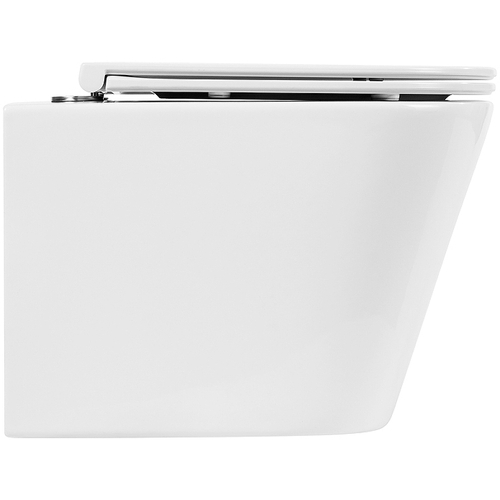 Унитаз BelBagno Flay-R BB053CHR/BB870SC подвесной с сиденьем Микролифт