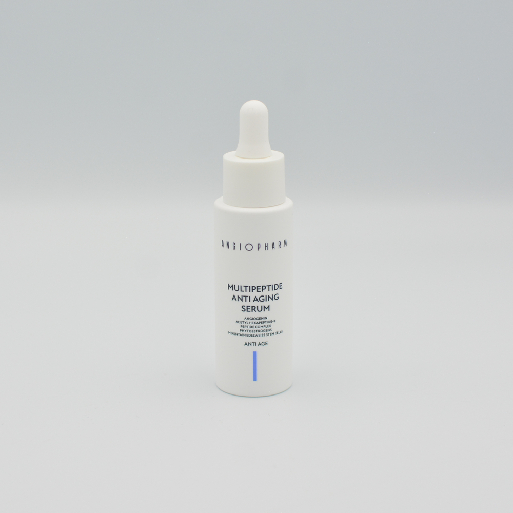 ANGIOPHARM Мультипептидная омолаживающая сыворотка для лица