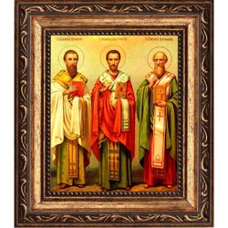 ри Святителя. Вселенские учителя. Икона на холсте.
