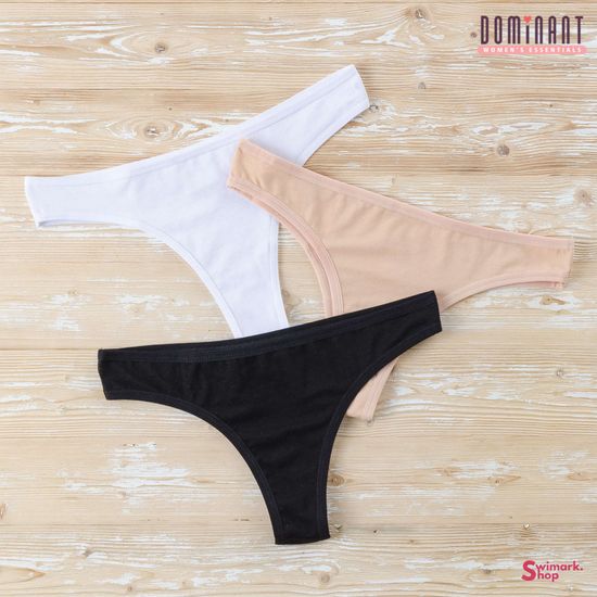Трусики женские DOMINANT 25000-20, BRAZILIAN, 3 шт. в уп.