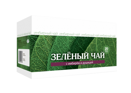 Зелёный чай с имберём и душицей