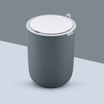 Ведро для мусора сенсорное, круг, Foodatlas JAH-6011, 8 л (серый)