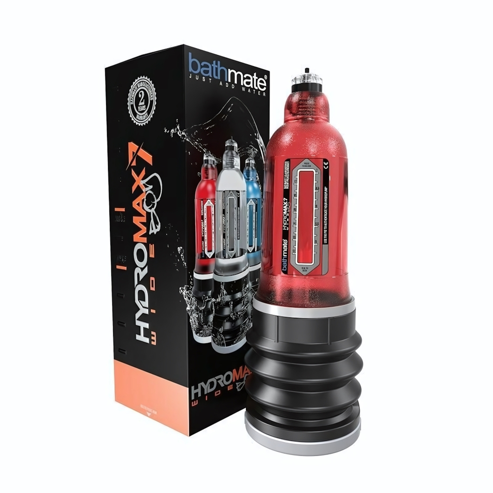 Красная гидропомпа HydroMAX7 Wide Boy (Цвет: красный)