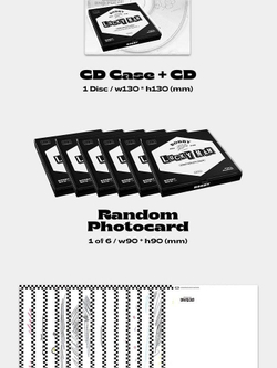 Альбом iKON Bobby - Lucky Man 2nd Album 2 Version SET